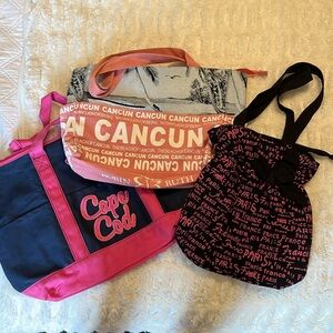 Bundle of three Women's Tote Bags